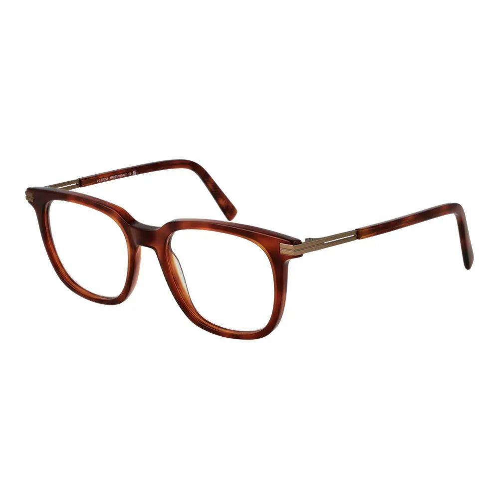 Ermenegildo Zegna Brown Acetate Glasses (Frames) - Zeiniez