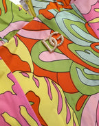 Dolce & Gabbana Multicolor Floral Silk Flared Mini Dress - Zeiniez