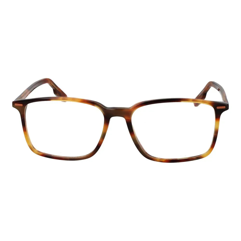 Ermenegildo Zegna Brown Acetate Glasses (Frames) - Zeiniez