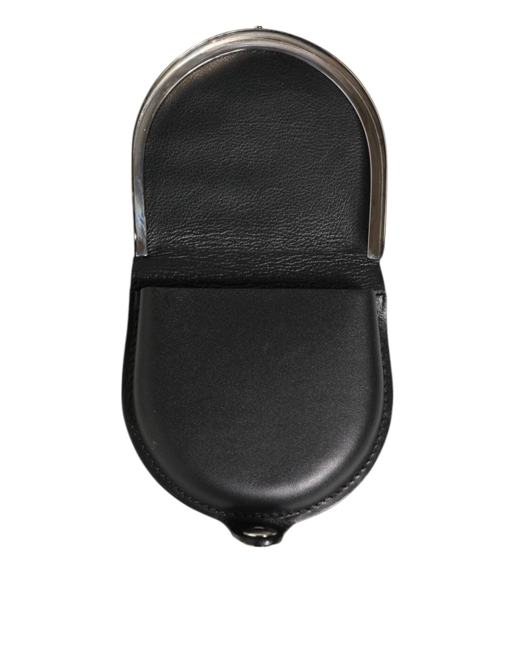 Dolce & Gabbana Black Polished Crocodile Leather Mens Coin Purse Wallet - Zeiniez