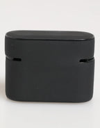 Dolce & Gabbana Black White Rubber Embossed Logo Accessory Airpods Case - Zeiniez