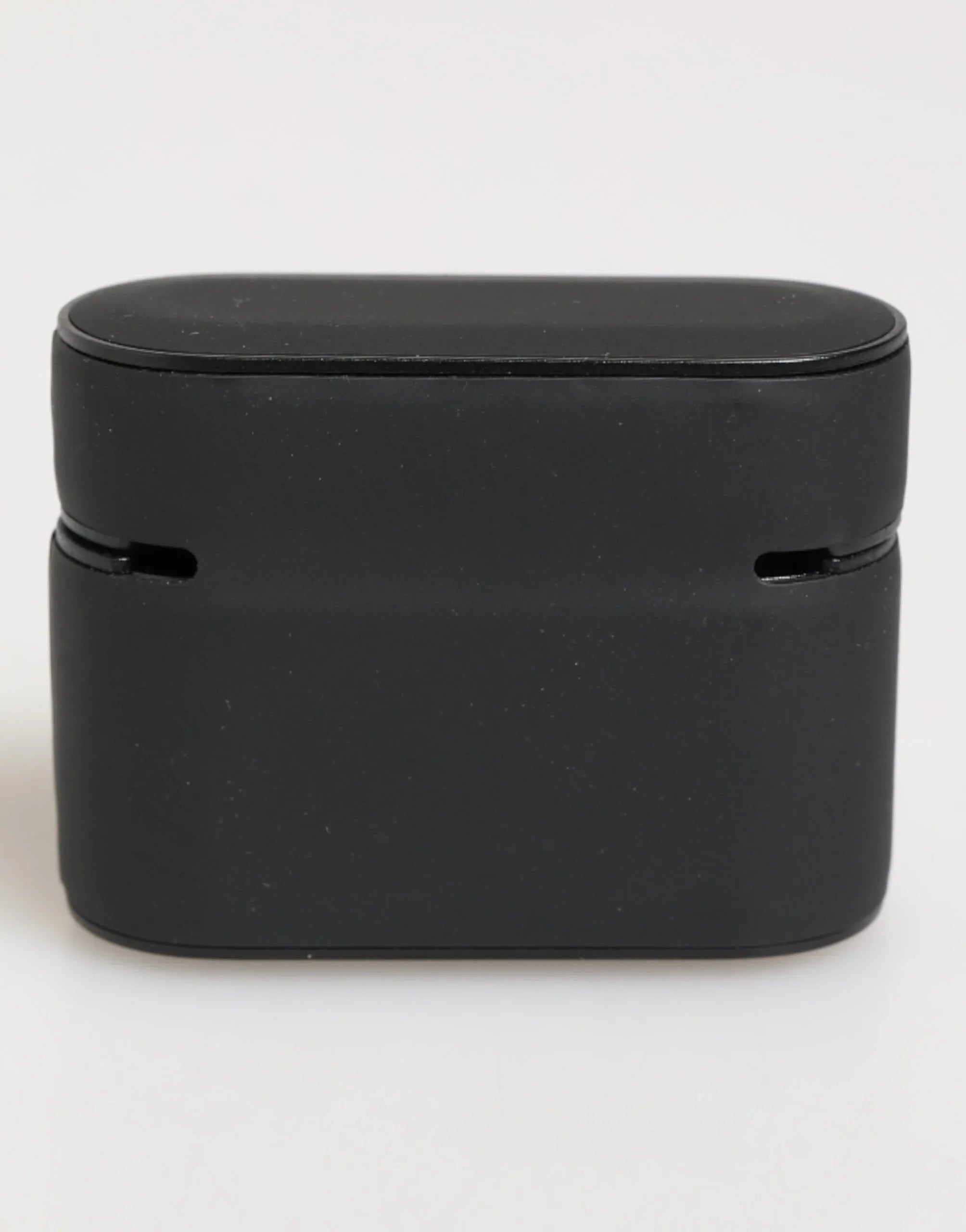 Dolce & Gabbana Black Orange Rubber Logo Embossed Accessory Airpods Case - Zeiniez