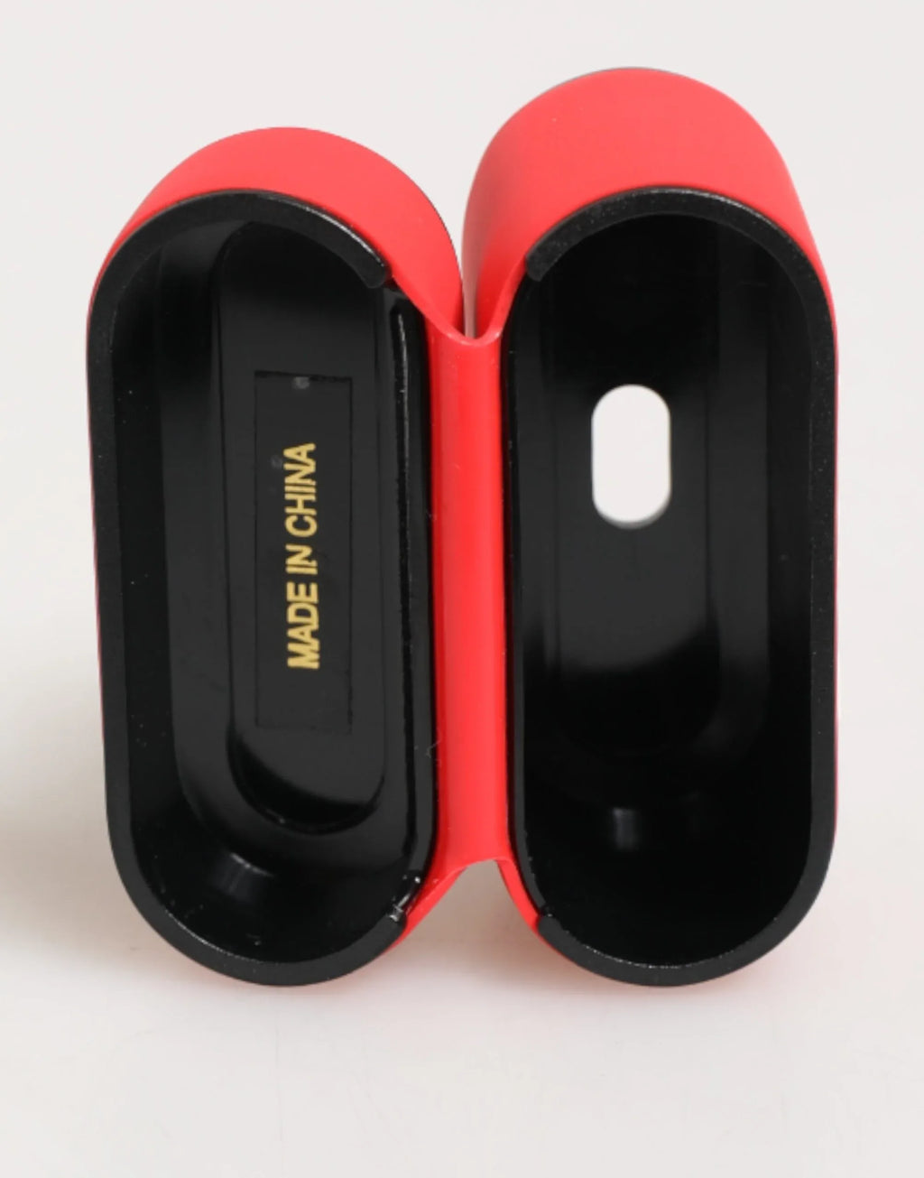 Dolce & Gabbana Red PVC DG Logo Embossed Men Flip Holder Airpods Case - Zeiniez