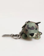 Dolce & Gabbana Camouflage Multicolor Animal Silhouette Keychain Keyring - Zeiniez