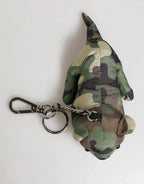 Dolce & Gabbana Camouflage Multicolor Animal Silhouette Keychain Keyring - Zeiniez