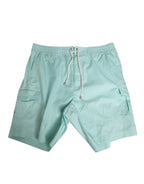 Dolce & Gabbana Aqua Blue Polyester Beachwear Men Shorts Swimwear - Zeiniez