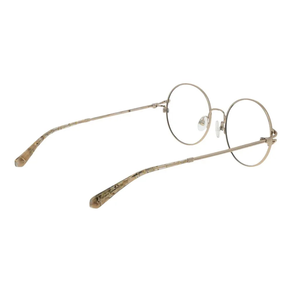 Christian Lacroix Beige Metal Glasses (Frames) - Zeiniez