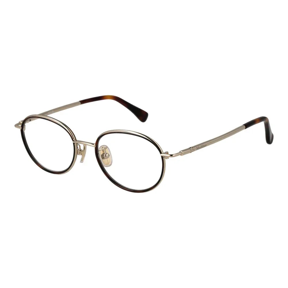Max Mara Brown Metal Glasses (Frames) - Zeiniez