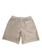 Dolce & Gabbana Beige Nylon Beachwear Men Boxer Short Swimwear - Zeiniez