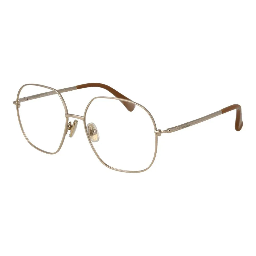 Max Mara Gold Metal Glasses (Frames) - Zeiniez