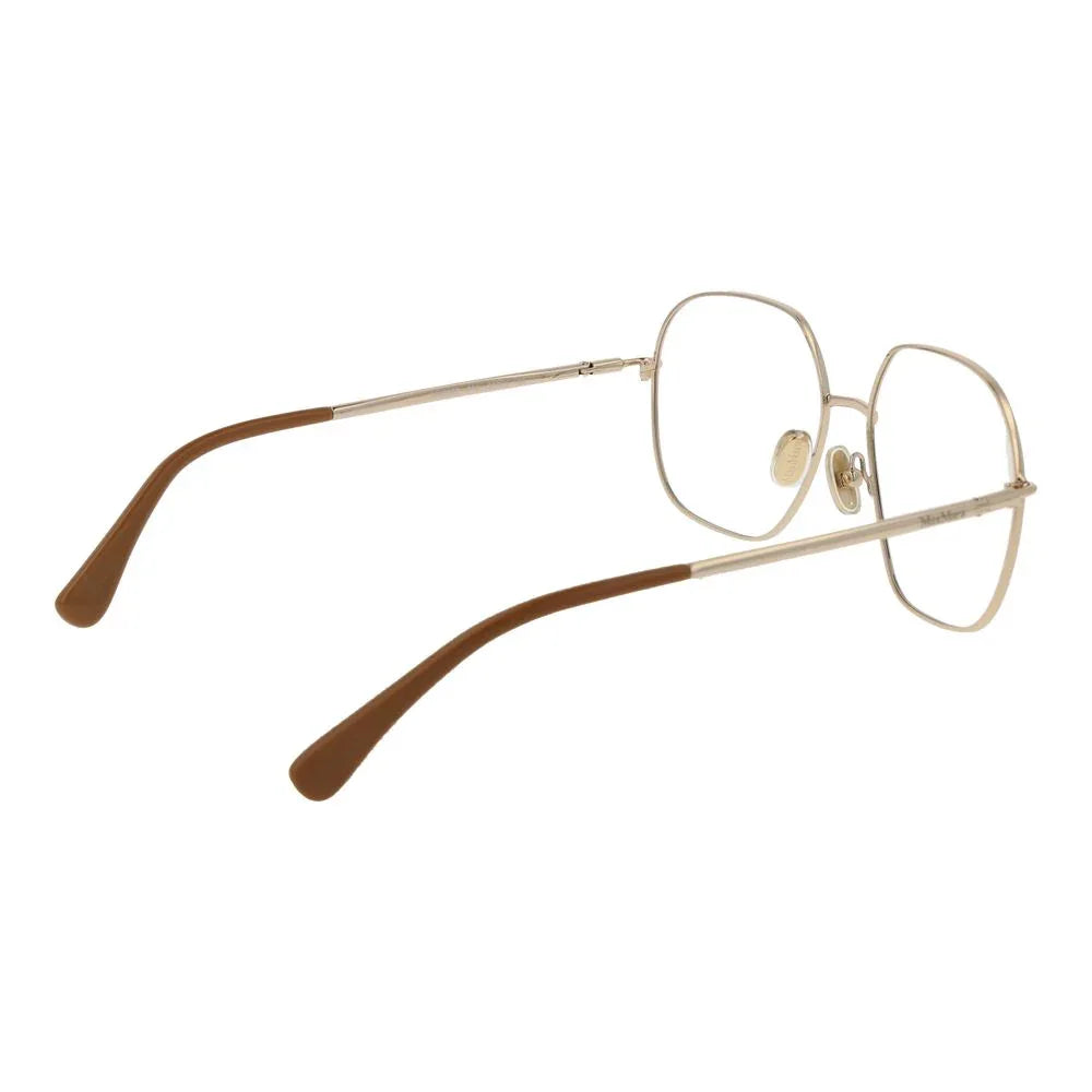 Max Mara Gold Metal Glasses (Frames) - Zeiniez