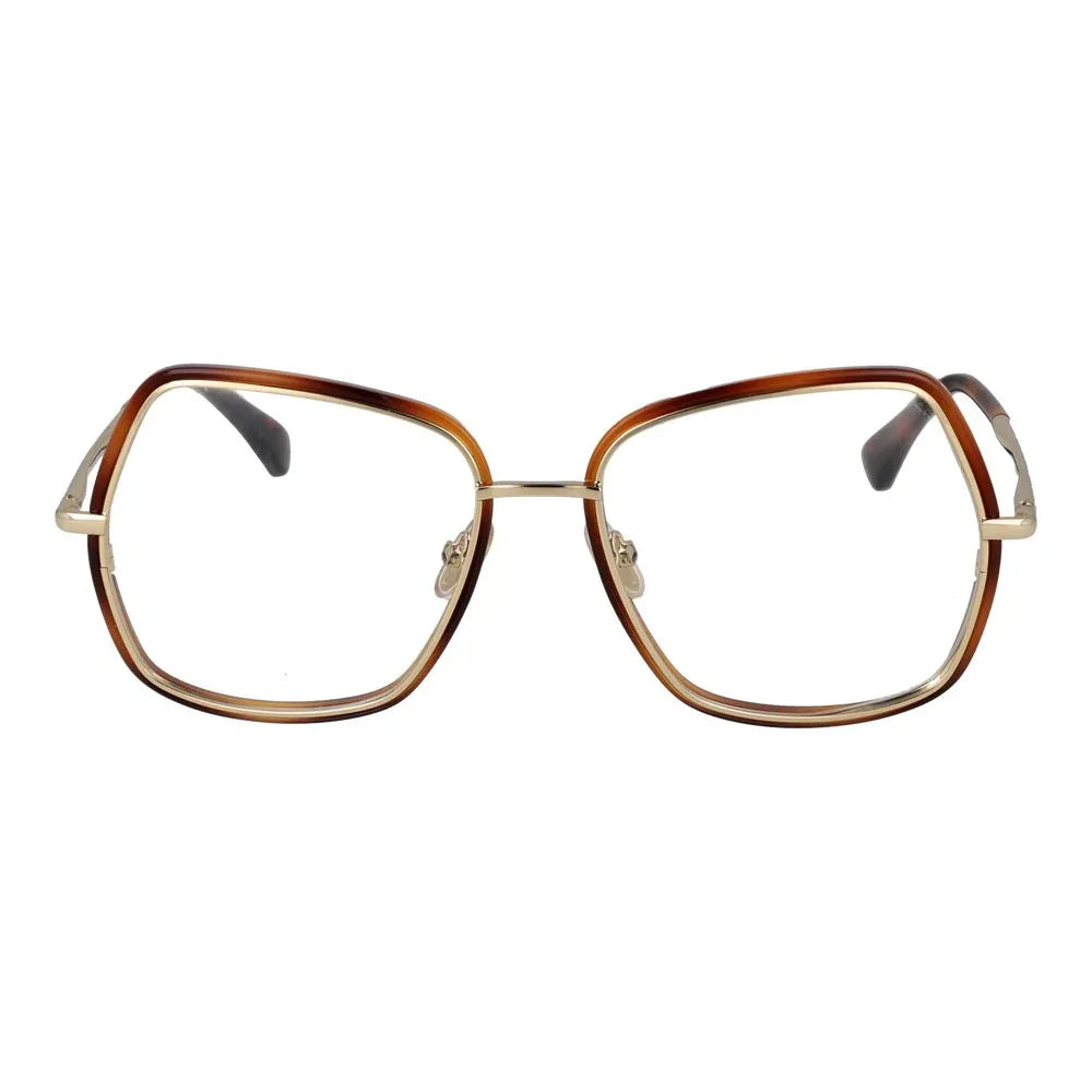 Max Mara Gold Metal Glasses (Frames) - Zeiniez