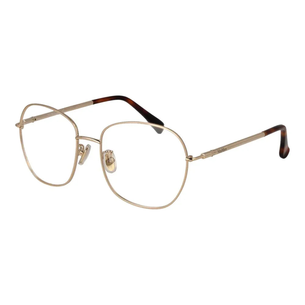 Max Mara Gold Metal Glasses (Frames) - Zeiniez