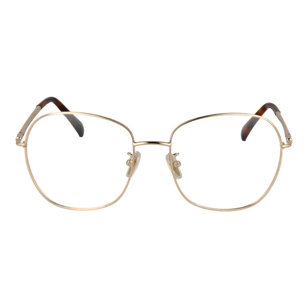 Max Mara Gold Metal Glasses (Frames) - Zeiniez