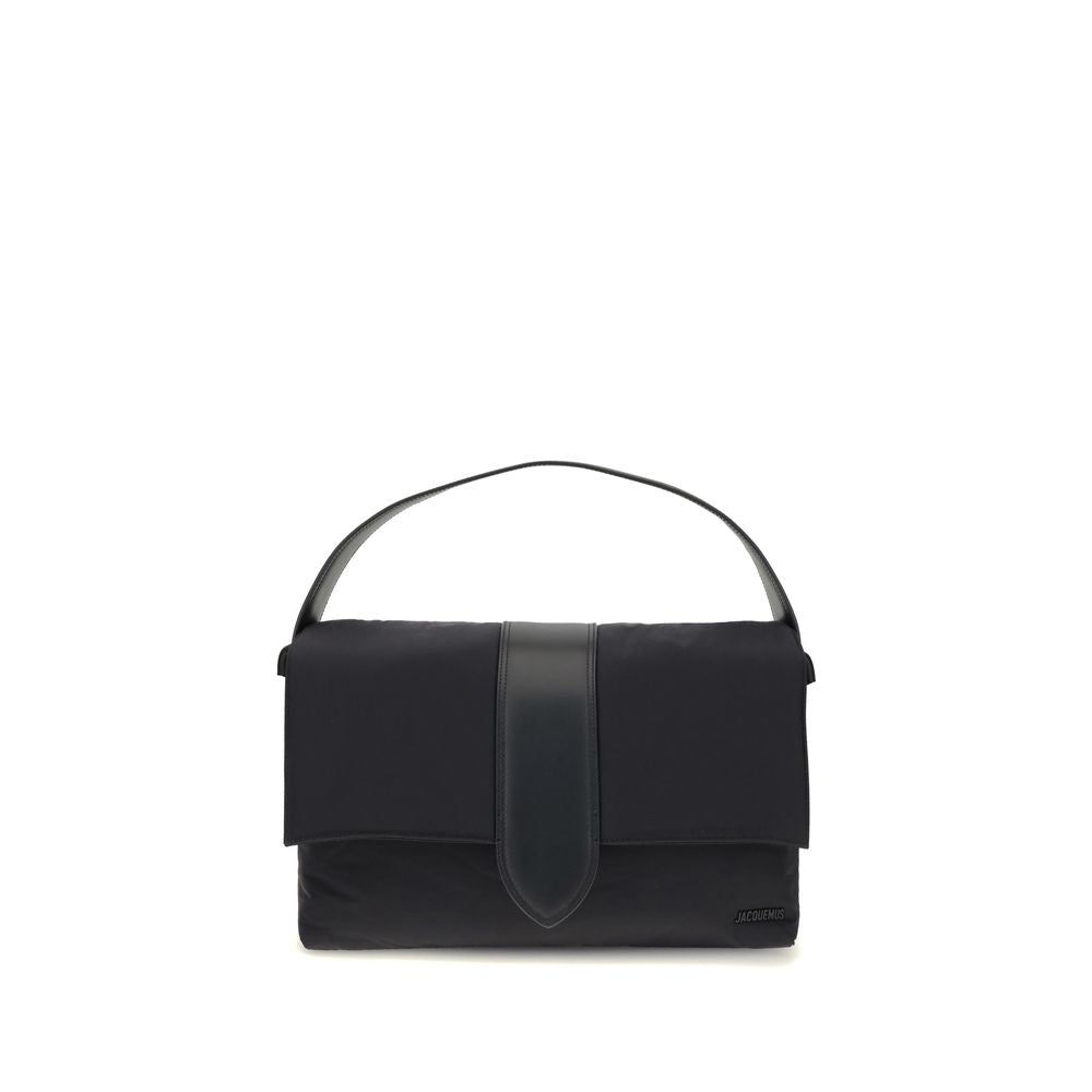Jacquemus Black Nylon Shoulder Bag - Zeiniez