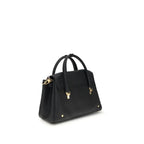 Thom Browne Black Calf Leather Bos Taurus Shoulder Bag - Zeiniez