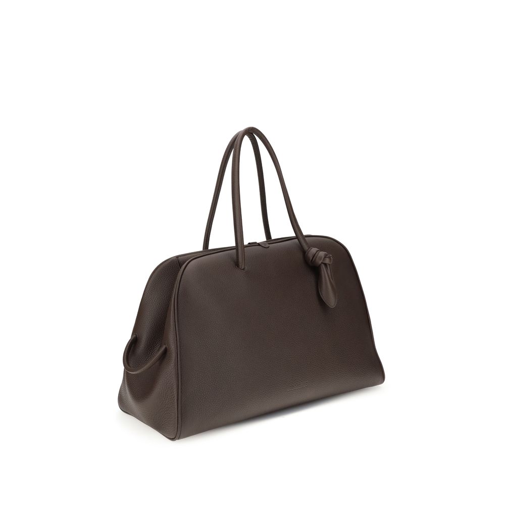 Jacquemus Brown Calf Leather Bos Taurus Handbag - Zeiniez