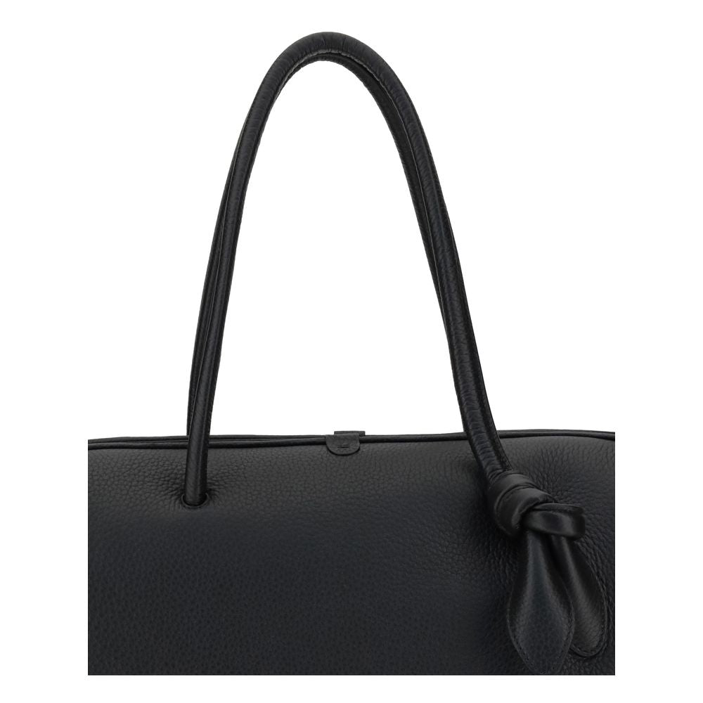 Jacquemus Black Calf Leather Bos Taurus Handbag Jacquemus