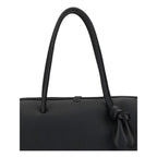 Jacquemus Black Calf Leather Bos Taurus Handbag Jacquemus