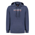 Tommy Hilfiger Blue Cotton Men's Hooded Sweatshirt - Zeiniez