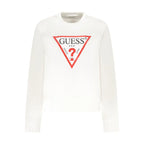 Guess Jeans White Cotton Women's Sweatshirt - Zeiniez