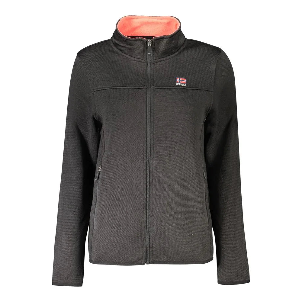 Norway 1963 Black Polyester Women Sweatshirt - Zeiniez