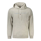 Tommy Hilfiger Grigio Cotton Men's Sweatshirt - Zeiniez