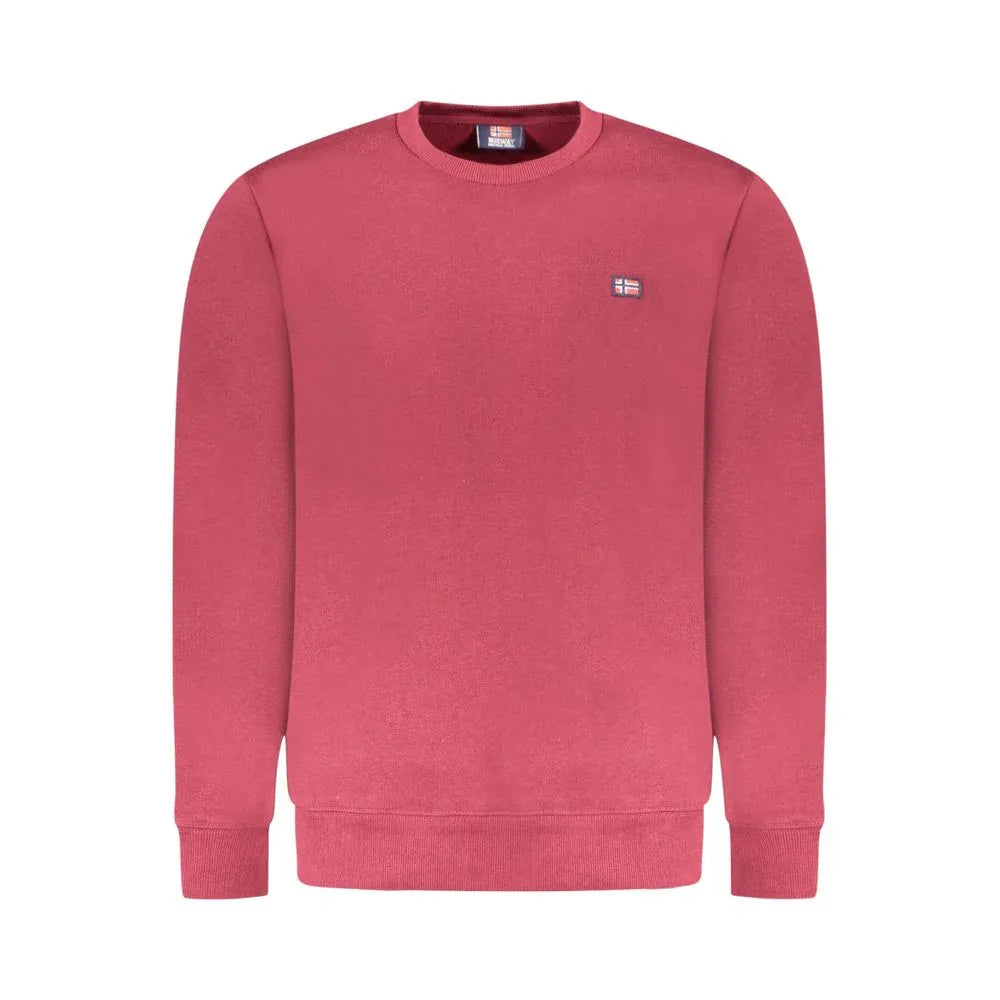 Norway 1963 Red Cotton Men's Sweatshirt - Zeiniez