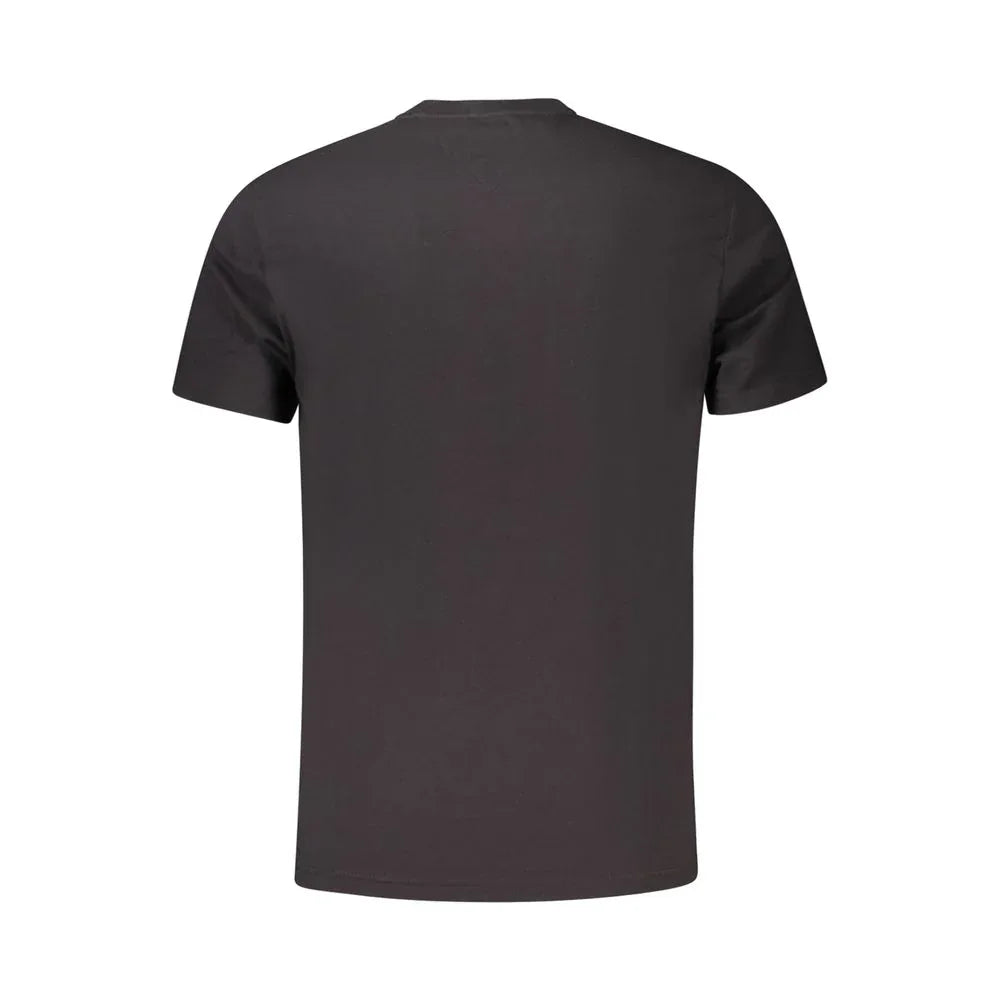 Tommy Hilfiger Black Cotton Men T-Shirt - Zeiniez