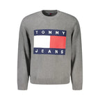 Tommy Hilfiger Grigio Cotton Men's Sweater - Zeiniez