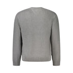 Tommy Hilfiger Grigio Cotton Men's Sweater - Zeiniez
