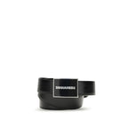 Dsquared² Black Calf Leather Bos Taurus Regular Belt Dsquared²