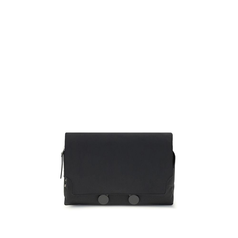 Marni Black Polyamide Clutch Bag - Zeiniez
