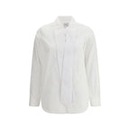 Sara Roka White Cotton Dress Shirt - Zeiniez