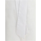 Sara Roka White Cotton Dress Shirt - Zeiniez