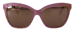 Dolce & Gabbana DG4251 Pink Gold Full Rim Rectangle Frame Shades - Zeiniez
