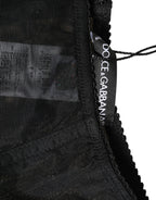 Dolce & Gabbana Black High Waist Mesh Sheer Shapewear Underwear - Zeiniez