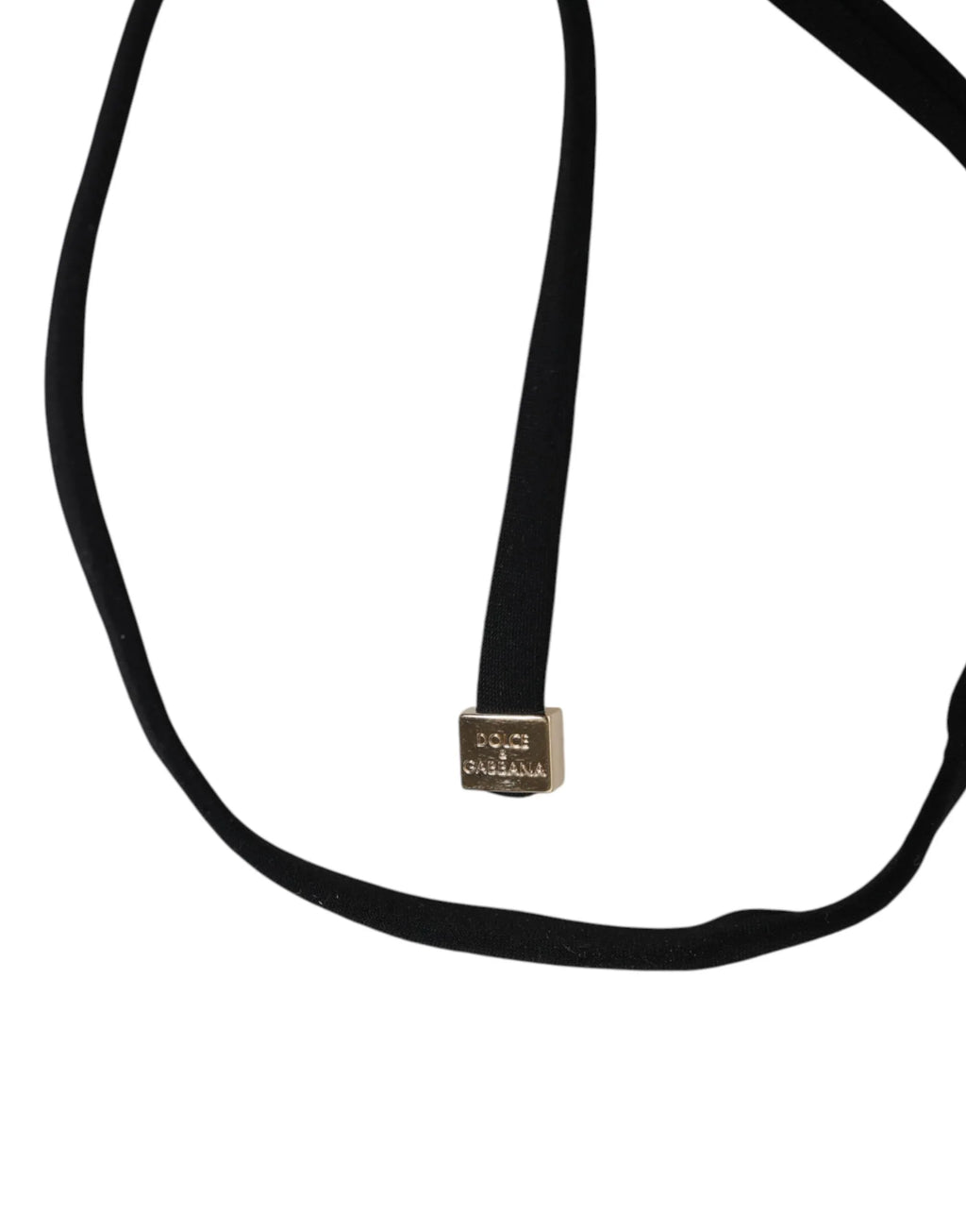 Dolce & Gabbana Black Embroidered Triangle Swimwear Underwear - Zeiniez