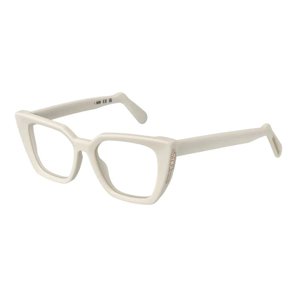 GCDS White Acetate Glasses (Frames) - Zeiniez
