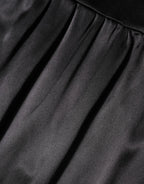 Dolce & Gabbana Black Silk Blend Lace Trim Sleeveless Mini Dress - Zeiniez