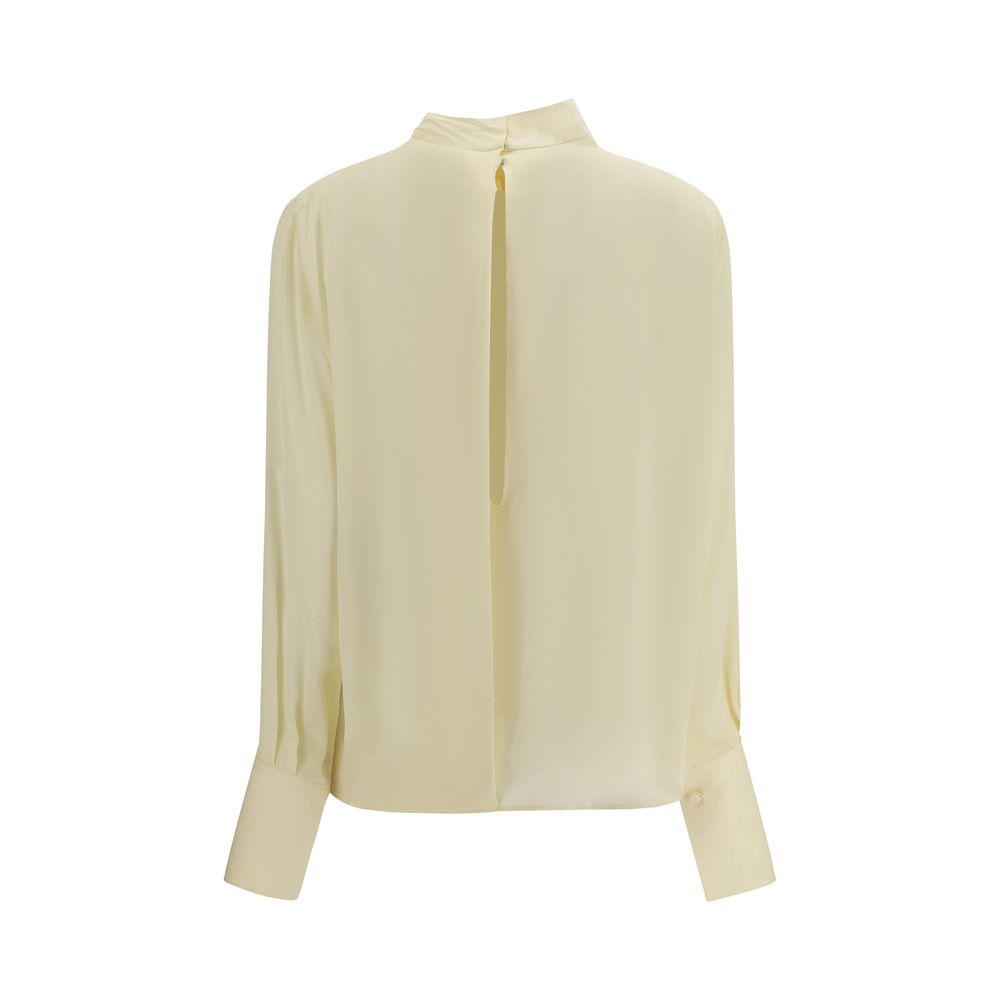 Tom Ford Beige Silk Blouse