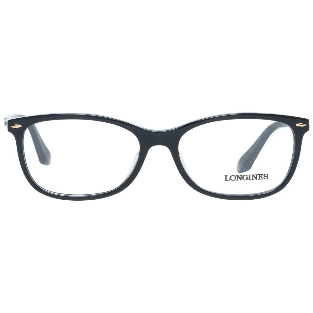 Longines Black Plastic Glasses (Frames) - Zeiniez