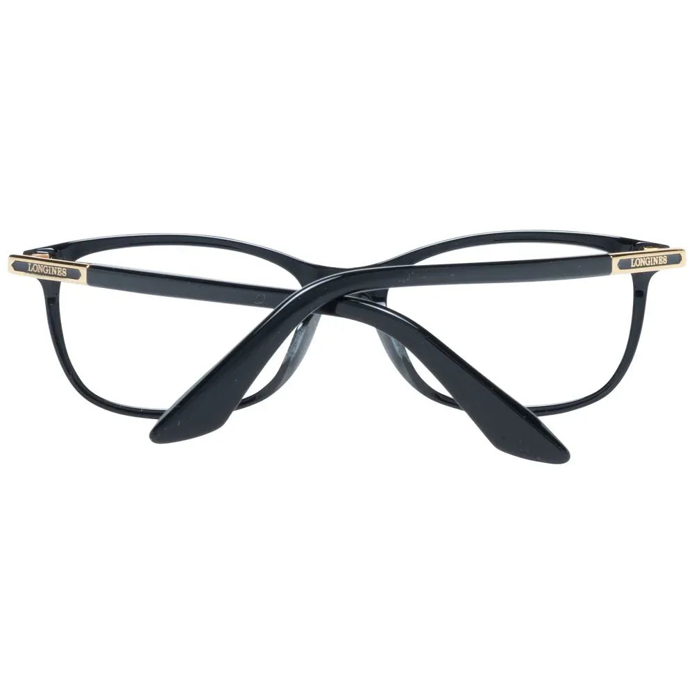 Longines Black Plastic Glasses (Frames) - Zeiniez