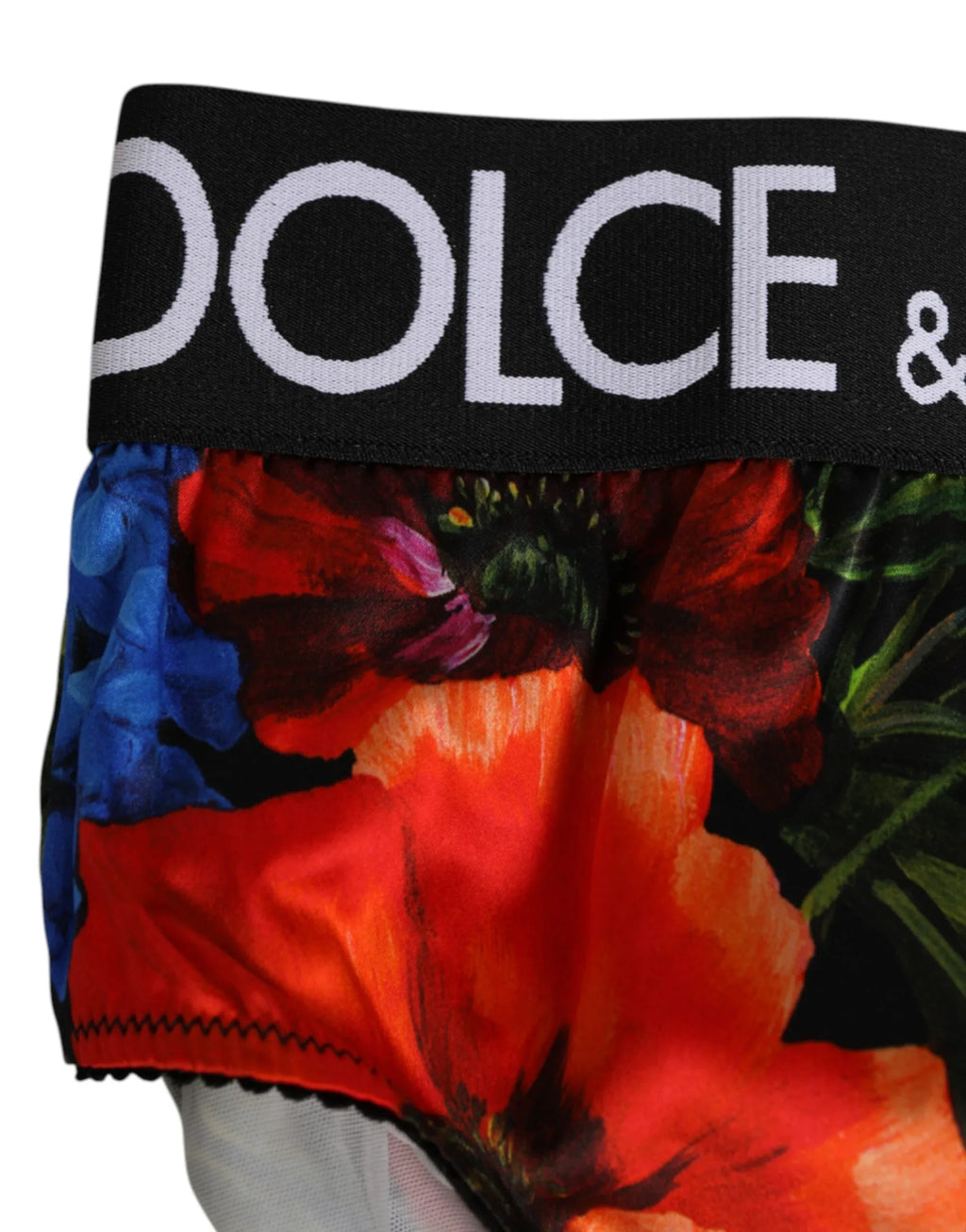 Dolce & Gabbana Multicolor Floral Print High Waist Panty Underwear - Zeiniez