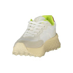 Blauer White Polyurethane Women Sneaker - Zeiniez