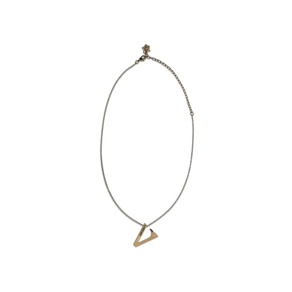 Versace Gold Metal Necklace - Zeiniez