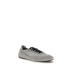 Prada Gray Rubber Athletic Sneakers