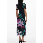 Desigual Black Polyester Women Dress