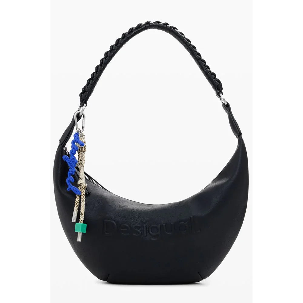 Desigual Black Polyurethane Women Handbag - Zeiniez