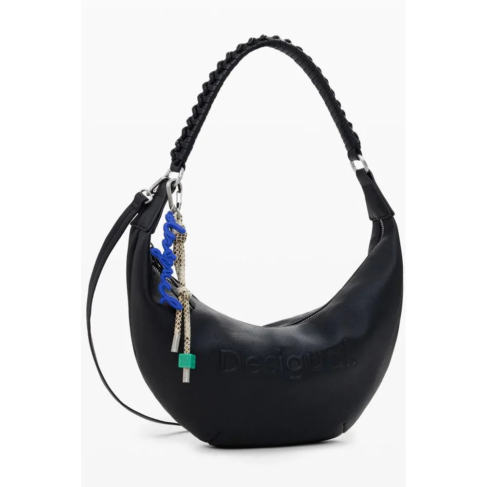 Desigual Black Polyurethane Women Handbag - Zeiniez
